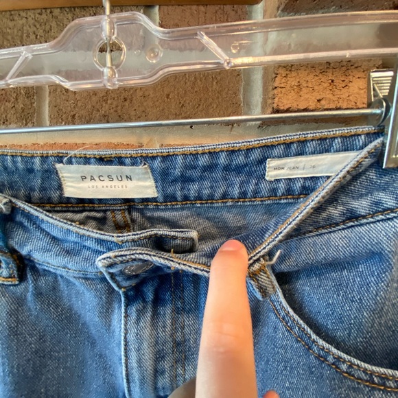 Blue Mom Jean Denim - Picture 3 of 3